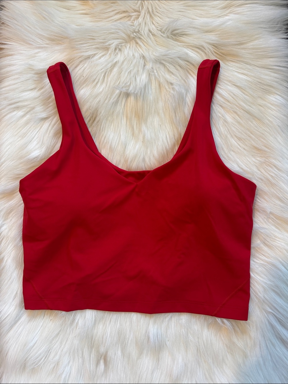 Lululemon Align Tank Top Oxford Red sz14